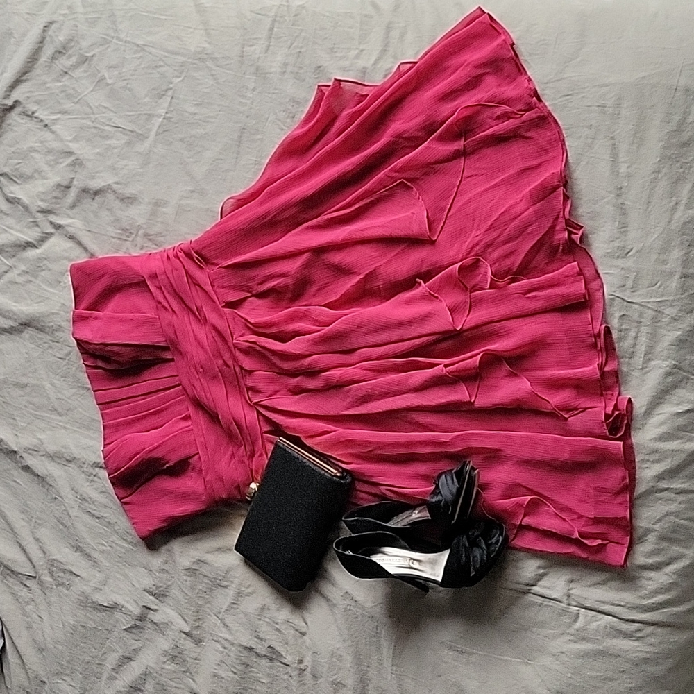 David's Bridal bridesmaid dress